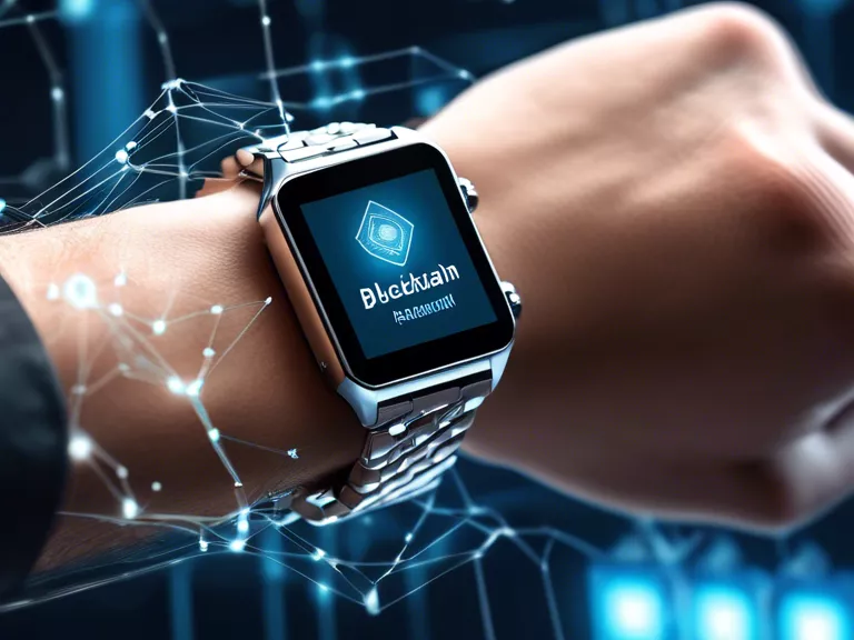 Blockchain Integration Wearable Technology Security Future